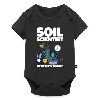 Soil Scientist Agricultural Scientist - Baby Premium short-sleeve bodysuit - black - Front