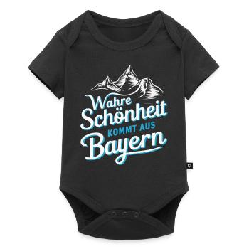 État libre de Bavière Bavarois - Body à manches courtes Premium Bébé - noir - Devant