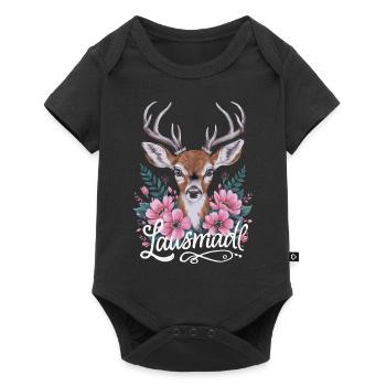 État libre de Bavière Bavarois - Body à manches courtes Premium Bébé - noir - Devant