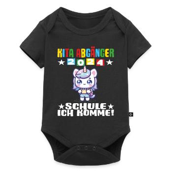 Daycare Leavers 2024 School Enrollment 2024 - Baby Premium short-sleeve bodysuit - black - Front