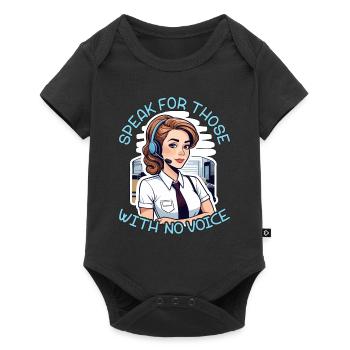 Receptionist Speak For Those With No Secretary - Baby Premium short-sleeve bodysuit - black - Front