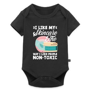 Skin Care Beautician Cosmetics - Baby Premium short-sleeve bodysuit - black - Front