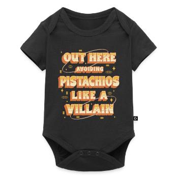 Pistachio Allergy Out Here Avoiding Pistachios - Baby Premium short-sleeve bodysuit - black - Front