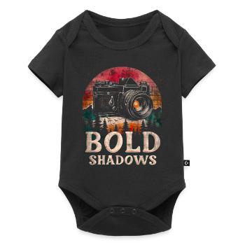 Photographer Photography Photographers Bold Shadows - Baby Premium short-sleeve bodysuit - black - Front