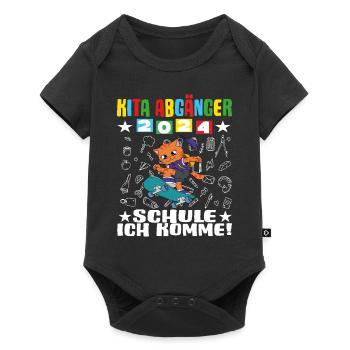 Jeunes sortant de la garderie 2024 Inscription à l’école 2024 - Body à manches courtes Premium Bébé - noir - Devant