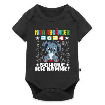Jeunes sortant de la garderie 2024 Inscription à l’école 2024 - Body à manches courtes Premium Bébé - noir - Devant