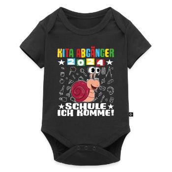 Daycare Leavers 2024 School Enrollment 2024 - Baby Premium short-sleeve bodysuit - black - Front