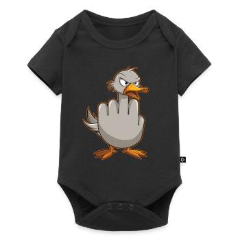 Ultimate fun seagull outfit! Perfect for and - Baby Premium short-sleeve bodysuit - black - Front