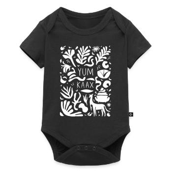 Mayan God Mayan Mythology Old God Yum - Baby Premium short-sleeve bodysuit - black - Front