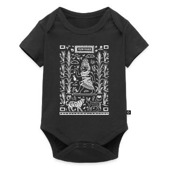 Dieu Maya Mythologie Maya Vieux Dieu Miam - Body à manches courtes Premium Bébé - noir - Devant
