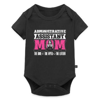 Administrative Assistant Mom The Idol Secretary - Baby Premium short-sleeve bodysuit - black - Front