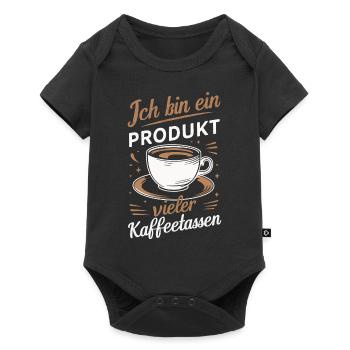 Coffee Coffee Coffee Drinkers Coffee Lovers - Baby Premium short-sleeve bodysuit - black - Front