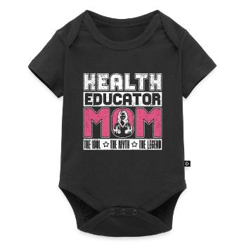 Éducatrice en santé Maman L’idole Le mythe Soins de santé - Body à manches courtes Premium Bébé - noir - Devant