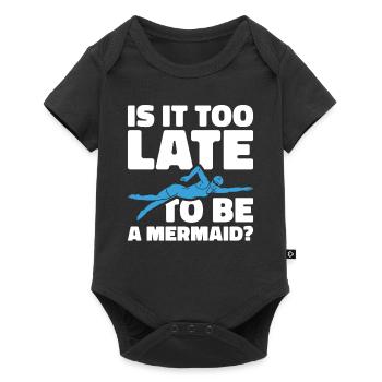 Swimming Water Sports Pool Swimming Swimmers - Baby Premium short-sleeve bodysuit - black - Front