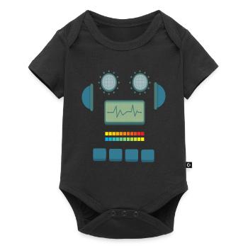 Robot Costume Robotics Technology - Baby Premium short-sleeve bodysuit - black - Front