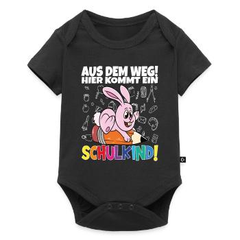 School Child 2024 School Enrollment Back to School - Baby Premium short-sleeve bodysuit - black - Front