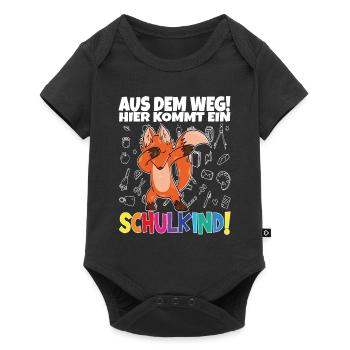 School Child 2024 School Enrollment Back to School - Baby Premium short-sleeve bodysuit - black - Front