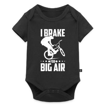BMX Freestyle Biker Bike Bike BMX Rider - Baby Premium short-sleeve bodysuit - black - Front