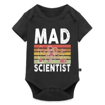 Mad Scientist - Baby Premium short-sleeve bodysuit - black - Front