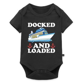 Croisière Crusader Bateau de croisière Cadeau - Body à manches courtes Premium Bébé - noir - Devant