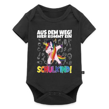 School Child 2024 School Enrollment Back to School - Baby Premium short-sleeve bodysuit - black - Front