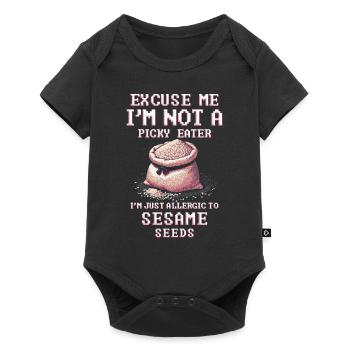 Capsule fruit allergy - Baby Premium short-sleeve bodysuit - black - Front