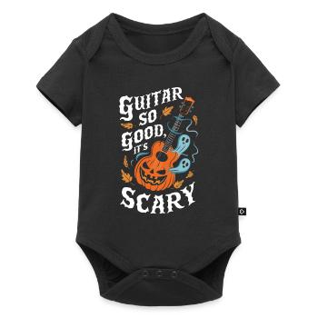 Musical, Pumpkin, Autumn, Vibes, Spooky - Baby Premium short-sleeve bodysuit - black - Front