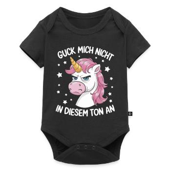 Don’t Look At Me In This Tone Licorne Drôle - Body à manches courtes Premium Bébé - noir - Devant