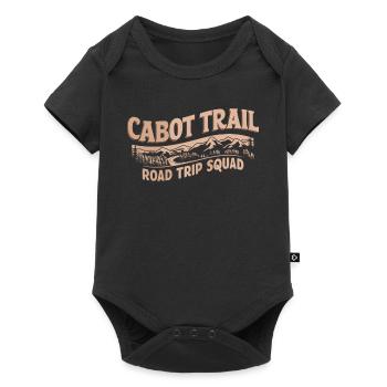 Aventure de l’escouade de road trip sur la piste Cabot - Body à manches courtes Premium Bébé - noir - Devant