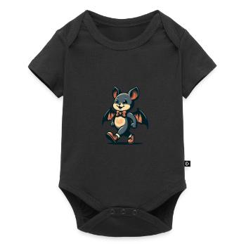 Funny Halloween Party Spooky Season - Baby Premium short-sleeve bodysuit - black - Front