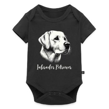Labrador Retriever Dog Dog Owner Family Dog - Baby Premium short-sleeve bodysuit - black - Front