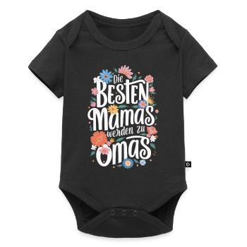 Grandma Grandma Grandparents Mother's Day Family - Baby Premium short-sleeve bodysuit - black - Front