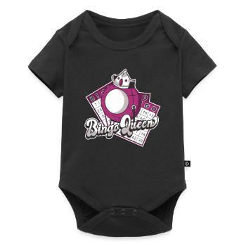 Bingo Queen Professional Caller Daubers Bingo - Baby Premium short-sleeve bodysuit - black - Front