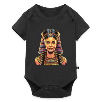 Könige Ägypten König Ägyptisch Pharao - Baby Premium Kurzarmbody - Schwarz - Vorne