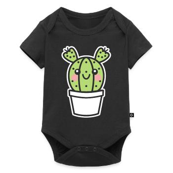 Cactus - Body à manches courtes Premium Bébé - noir - Devant