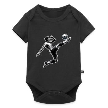 Football - Body à manches courtes Premium Bébé - noir - Devant