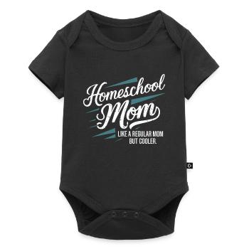 Homeschool Mom Dad Family Life Community Journey - Baby Premium short-sleeve bodysuit - black - Front