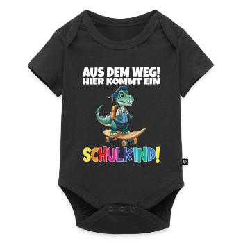 School Child 2024 School Enrollment Back to School - Baby Premium short-sleeve bodysuit - black - Front