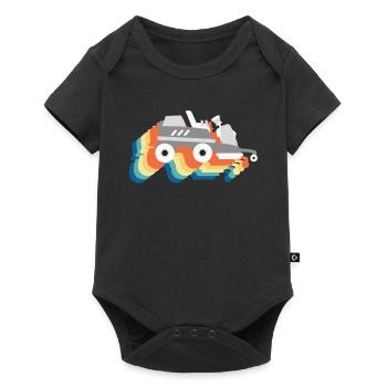 Paysagiste - Body à manches courtes Premium Bébé - noir - Devant