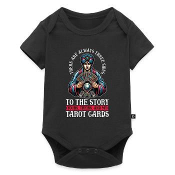 Lecture de tarot, il y a toujours des voyants - Body à manches courtes Premium Bébé - noir - Devant