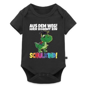 Écolier 2024 entrant à l'école - Body à manches courtes Premium Bébé - noir - Devant