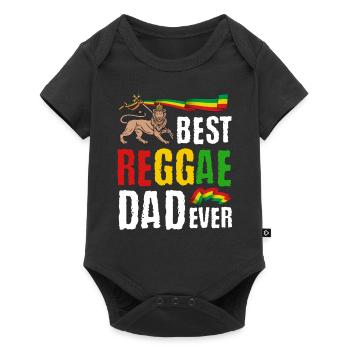 Rastafari Music Vibes Only Rasta Jamaica Reggae - Baby Premium short-sleeve bodysuit - black - Front