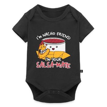 Nachos I'm Nacho Friend I'm Your Tortilla Chips - Baby Premium short-sleeve bodysuit - black - Front