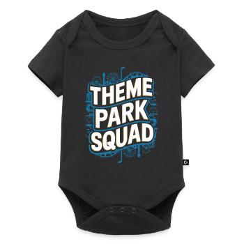 Theme Park Squad Adventure and Fun - Baby Premium short-sleeve bodysuit - black - Front