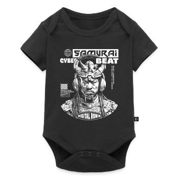 Samurai Tech: Music T-Shirt for Sci-Fi Fans - Baby Premium short-sleeve bodysuit - black - Front