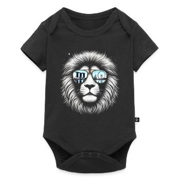 Horizon de Singapour : Love Singapore Tourist Lion - Body à manches courtes Premium Bébé - noir - Devant