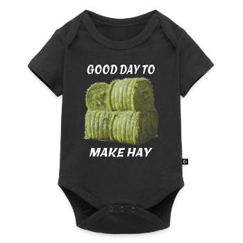 GOOD DAY TO MAKE HAY - Baby Premium short-sleeve bodysuit - black - Front