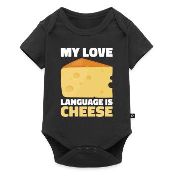 Cheesemaker Dairy Cheese maker Dairy technologist Cheese - Baby Premium short-sleeve bodysuit - black - Front