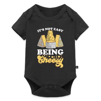 Cheesemaker Dairy Cheese maker Dairy technologist Cheese - Baby Premium short-sleeve bodysuit - black - Front