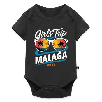 Voyage entre filles Malaga 2024 - Body à manches courtes Premium Bébé - noir - Devant